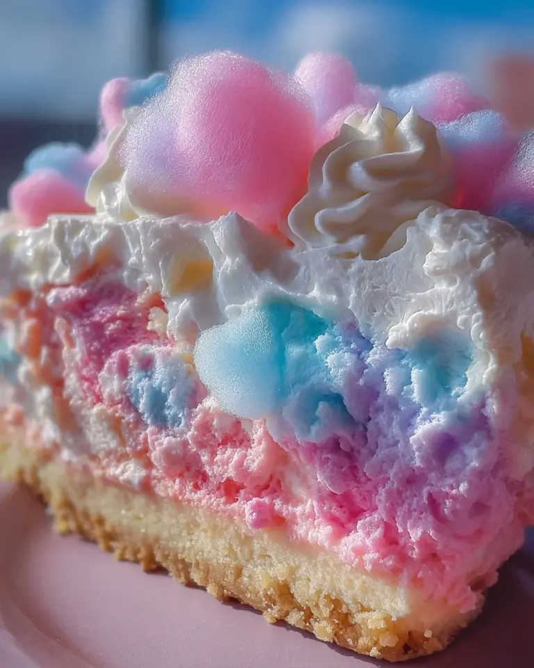 Cotton Candy Cheesecake
