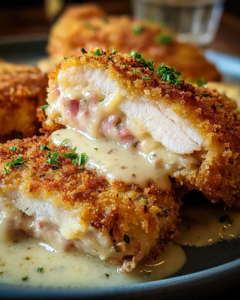 Creamy Chicken Cordon Bleu