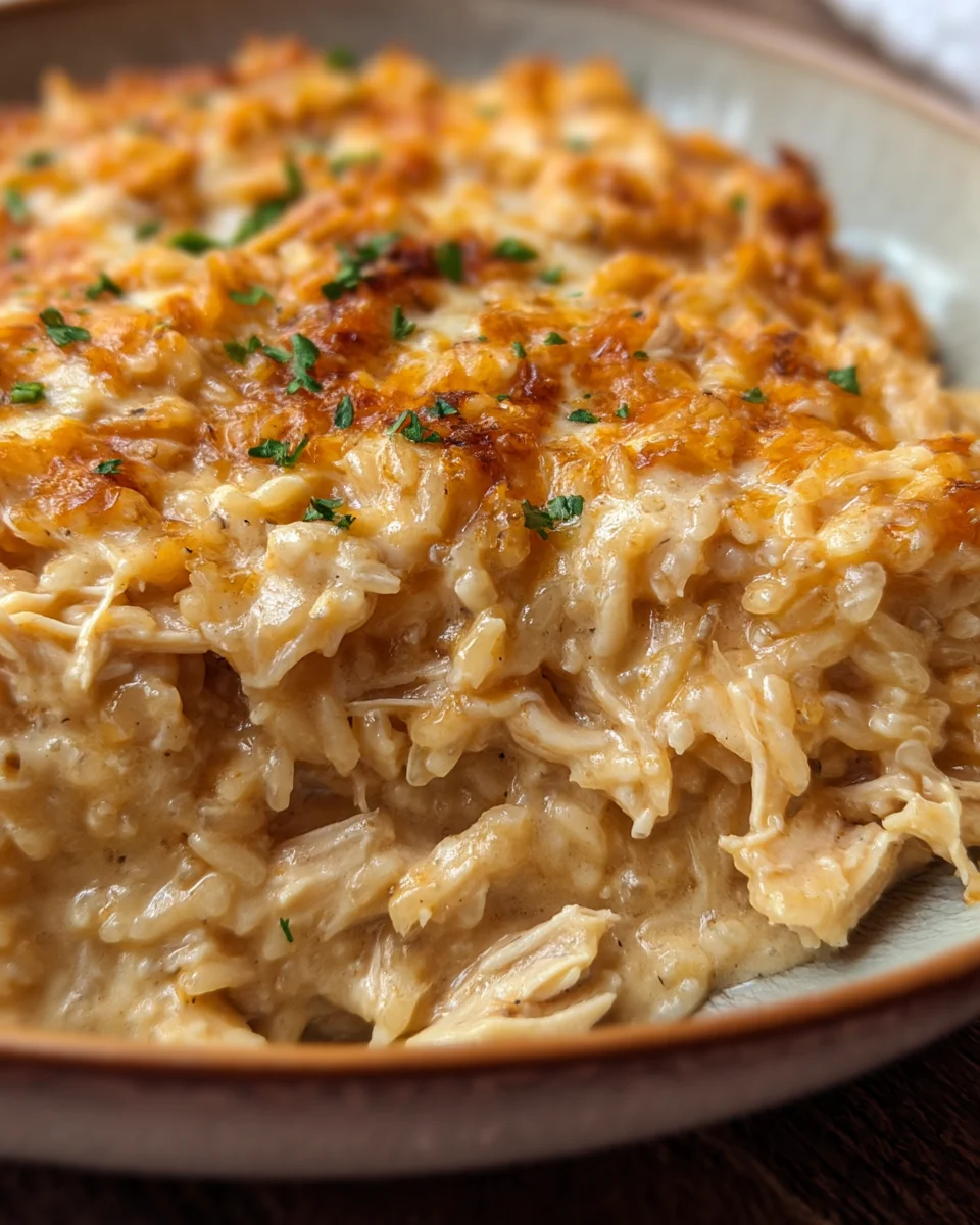 Creamy Chicken and Rice Casserole Creamy