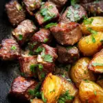 Creamy Garlic Butter Steak Bites and Potatoes Creamy Garlic Butter Steak Bites and Potatoes
