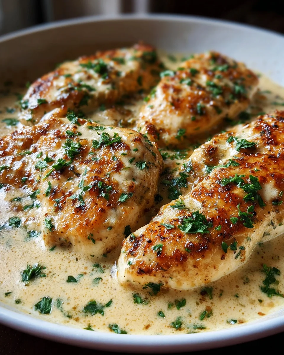 Creamy Garlic Parmesan Chicken Creamy Garlic Parmesan Chicken