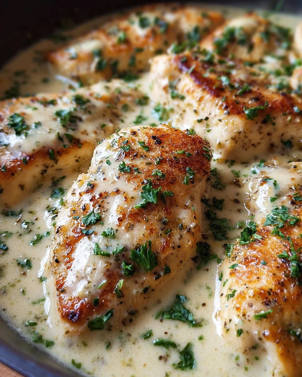 Creamy Garlic Parmesan Chicken Creamy
