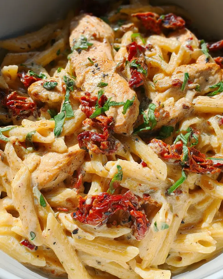 Creamy Sun-Dried Tomato Chicken Pasta