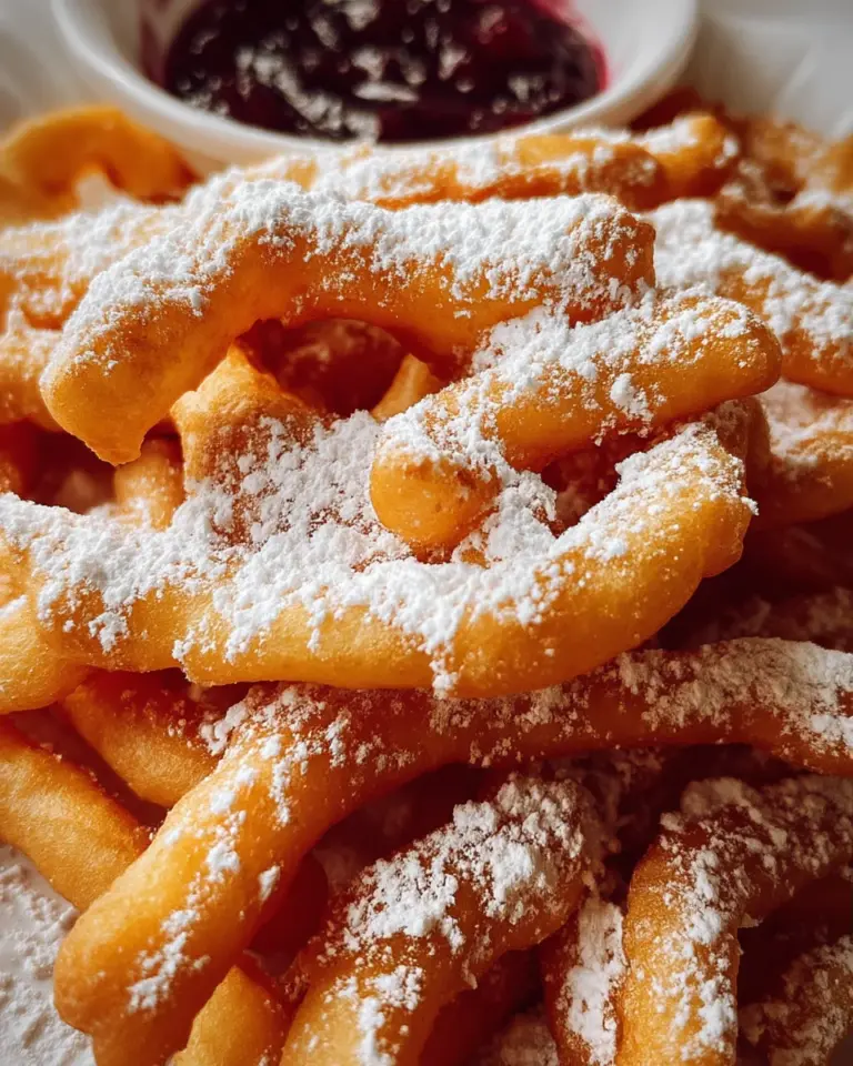 Crispy Funnel Cake Sticks