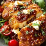 Crispy Hot Honey Feta Chicken Crispy Hot Honey Feta Chicken