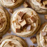 Crumbl Snickers Peanut Butter Cookies Crumbl Snickers Peanut Butter Cookies