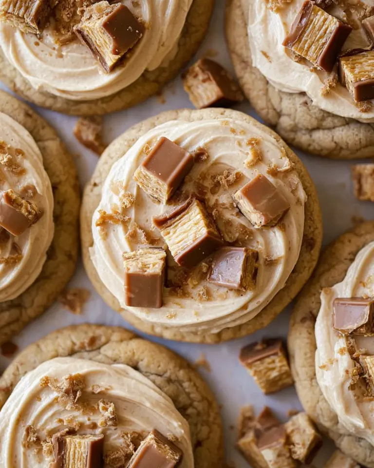 Crumbl Snickers Peanut Butter Cookies