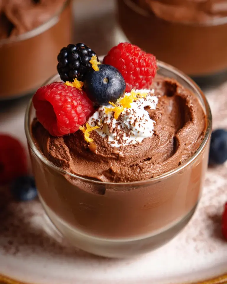 Easy 2-Ingredient Chocolate Mousse
