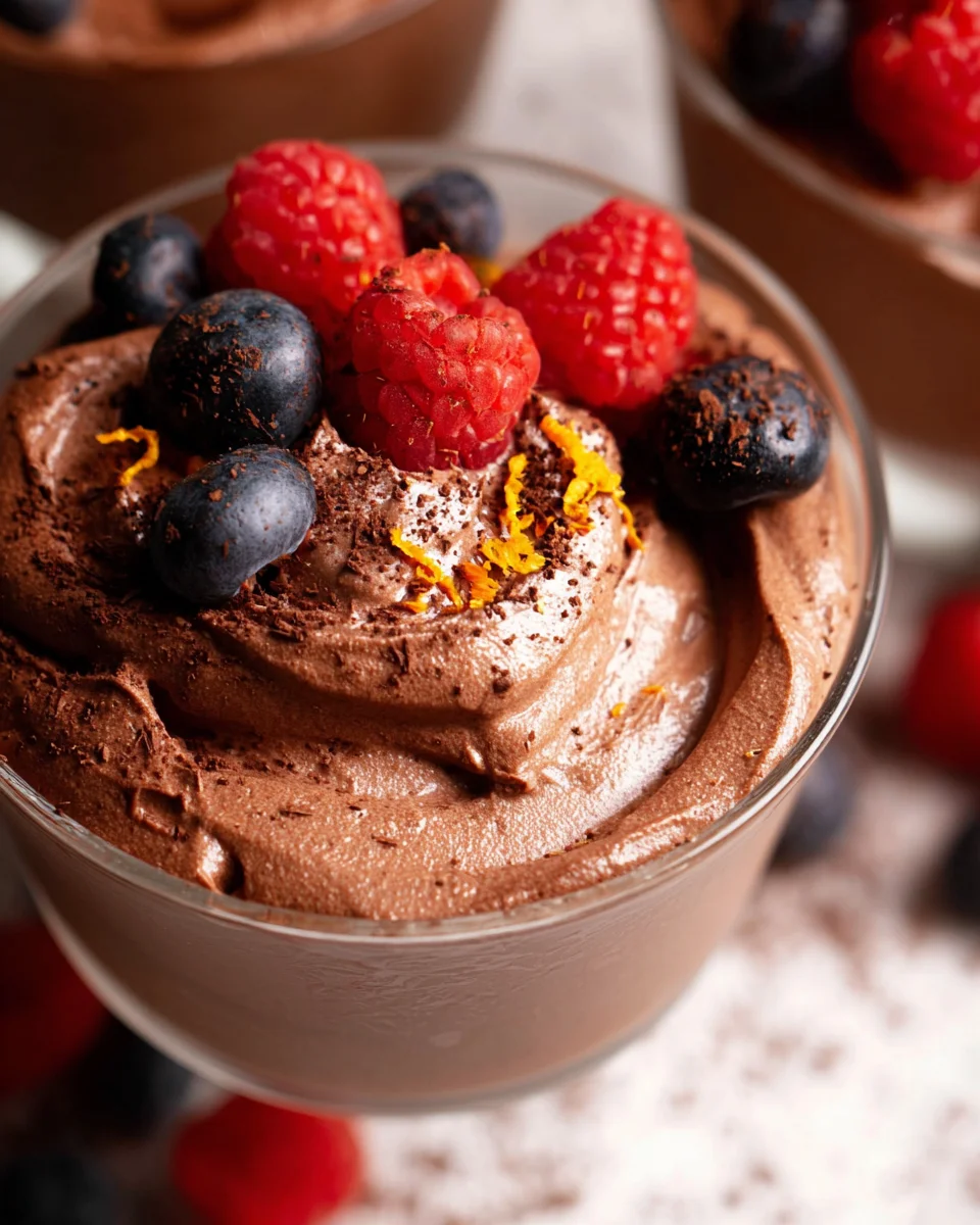 Easy 2-Ingredient Chocolate Mousse Easy