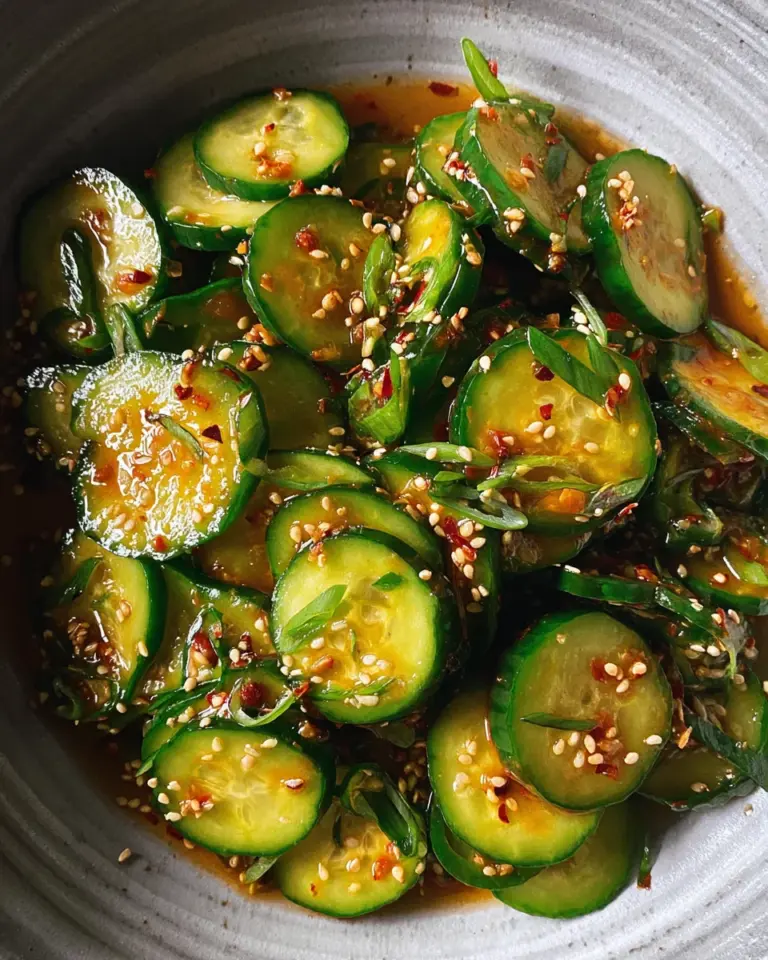 Easy Asian Cucumber Salad