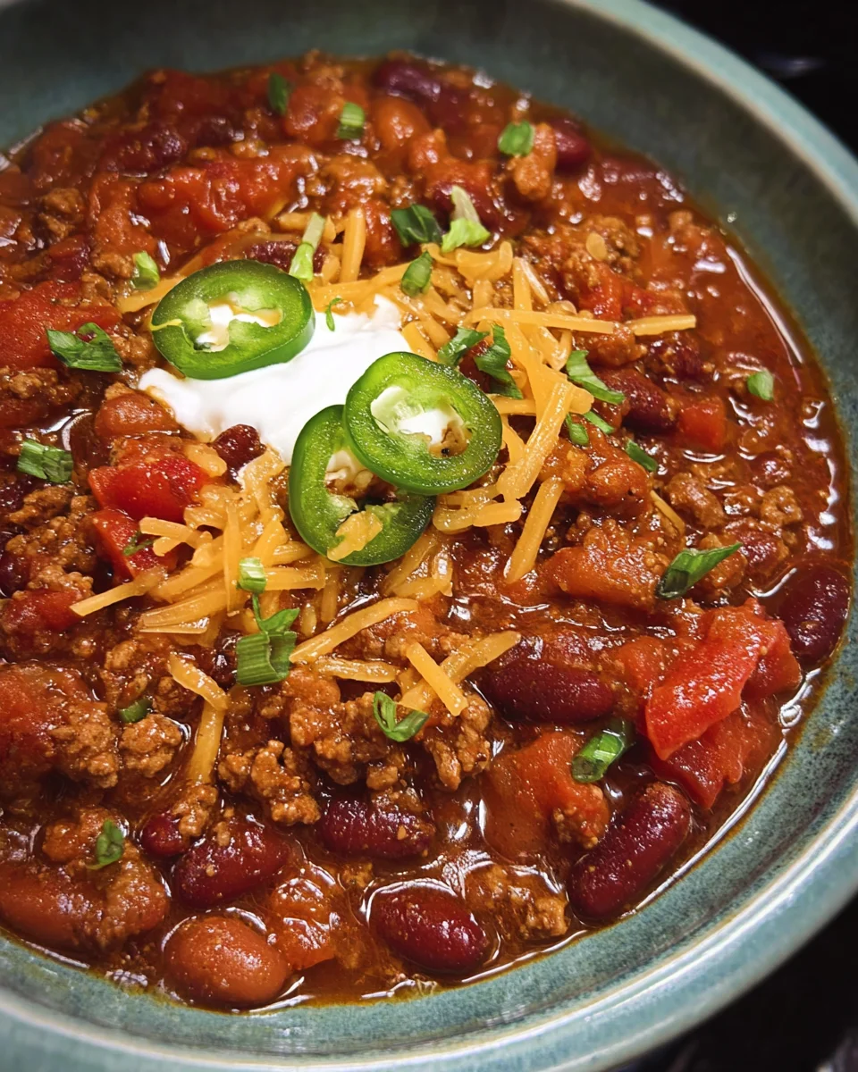 Easy Crockpot Chili Easy