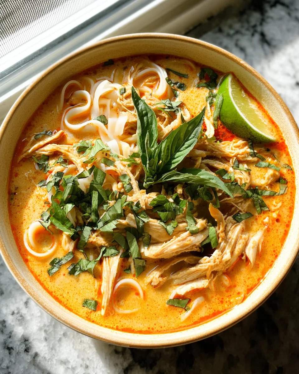 Easy Thai Chicken Curry Soup Easy