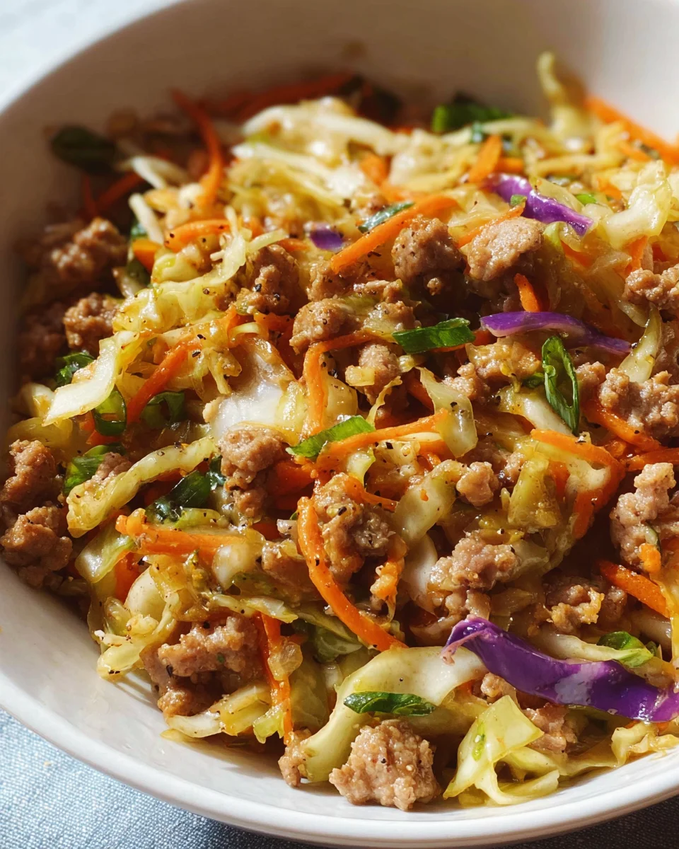 Egg Roll in a Bowl Egg