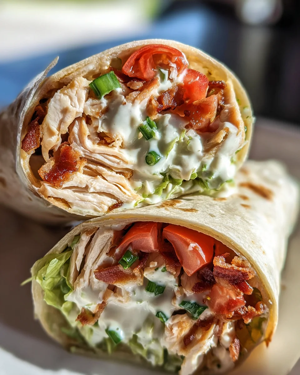 Flavorful Rotisserie Chicken Wraps Flavorful