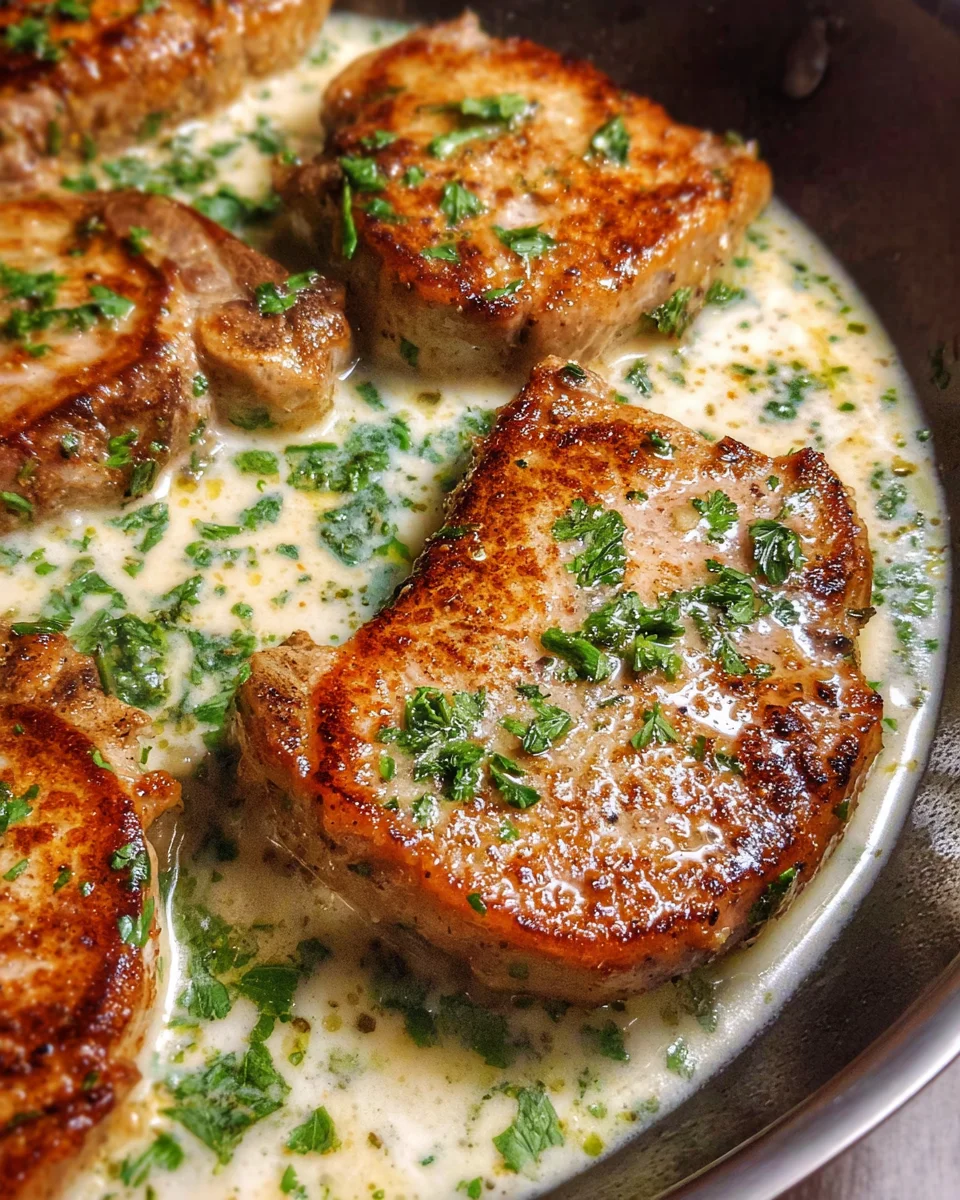 Garlic Parmesan Pork Chops Garlic
