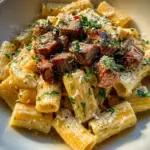 Garlic Parmesan Steak Pasta Garlic Parmesan Steak Pasta