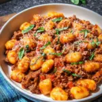 Gnocchi Bolognese Gnocchi Bolognese