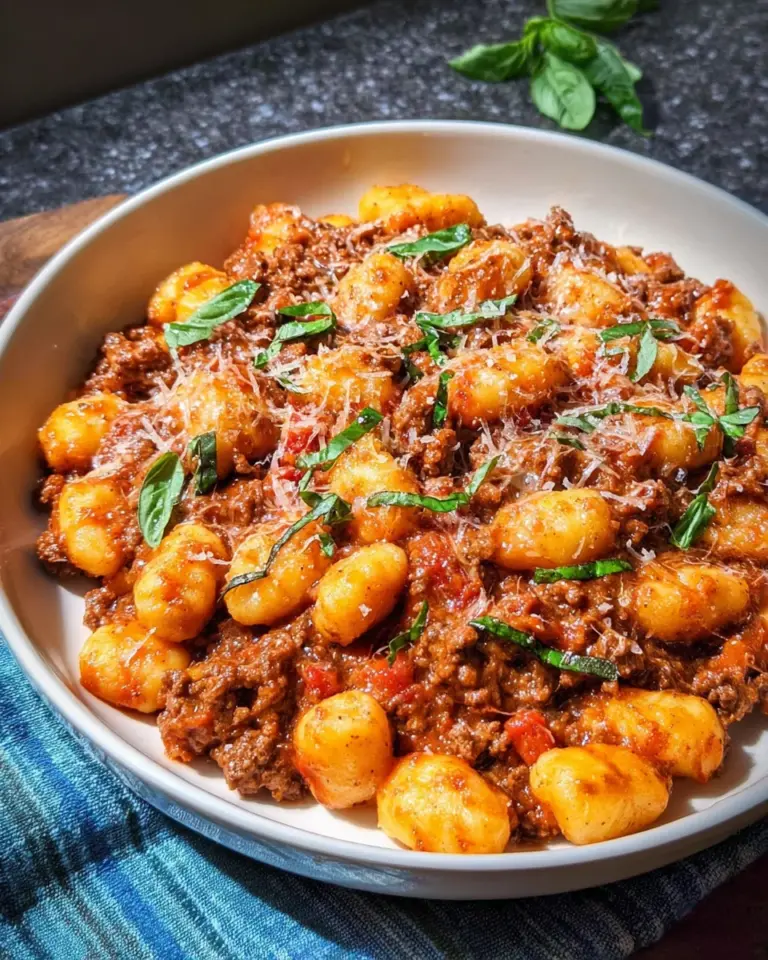 Gnocchi Bolognese