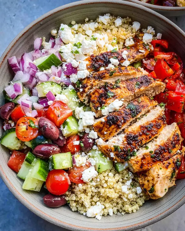 Greek Chicken Bowl
