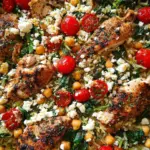Greek Chicken and Lemon Rice (30 Minutes, One-Pot) Greek Chicken and Lemon Rice (30 Minutes, One-Pot)
