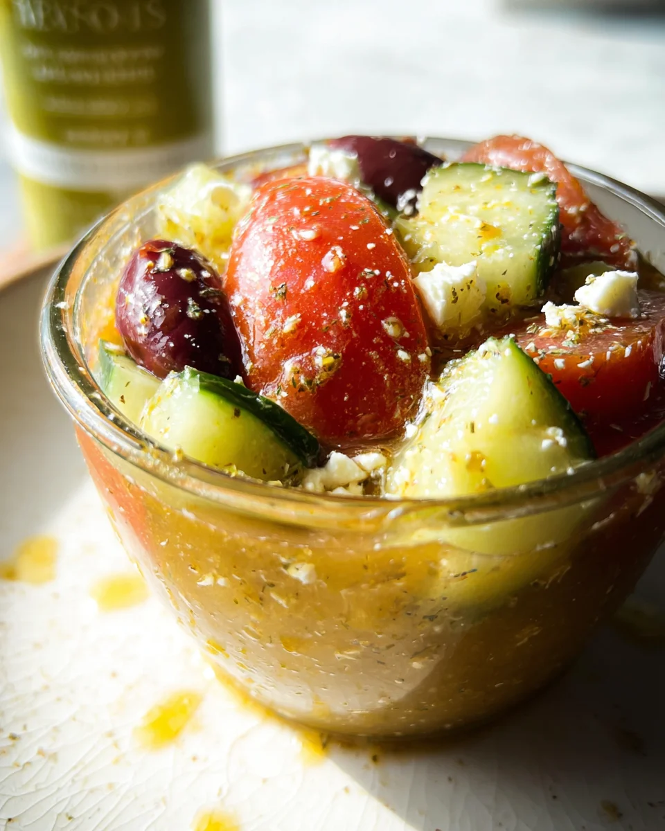Greek Salad Dressing Recipe Greek