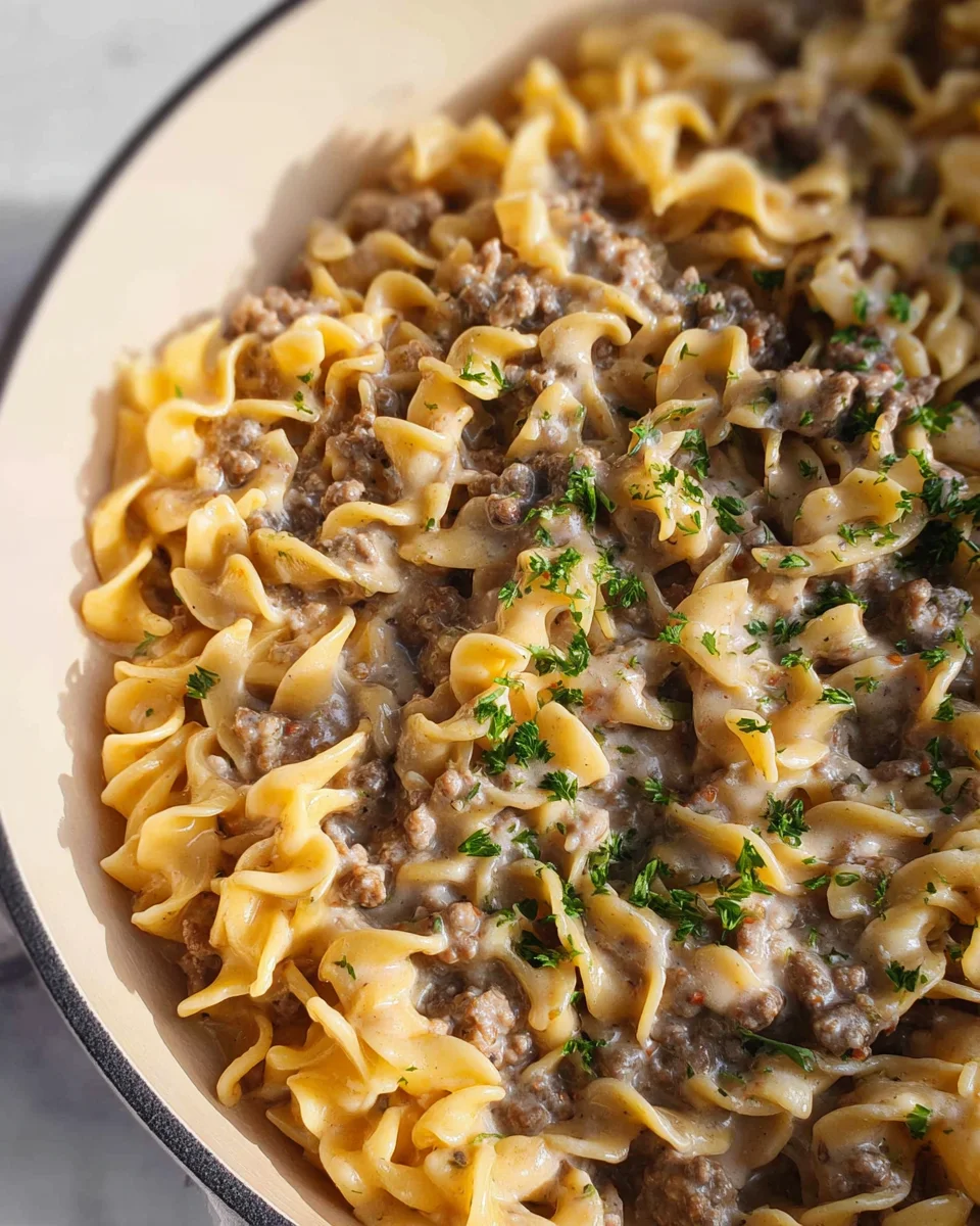 Ground Beef Stroganoff Ground Beef Stroganoff