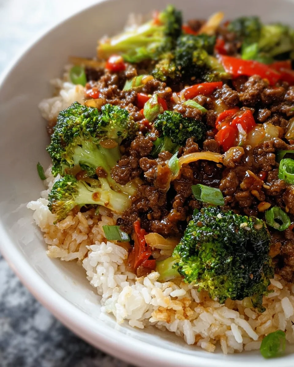 Ground Beef and Broccoli Ground