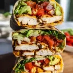 Healthy Chicken Avocado Wraps Healthy Chicken Avocado Wraps