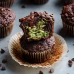 Healthy & Moist Chocolate Zucchini Muffins Healthy & Moist Chocolate Zucchini Muffins