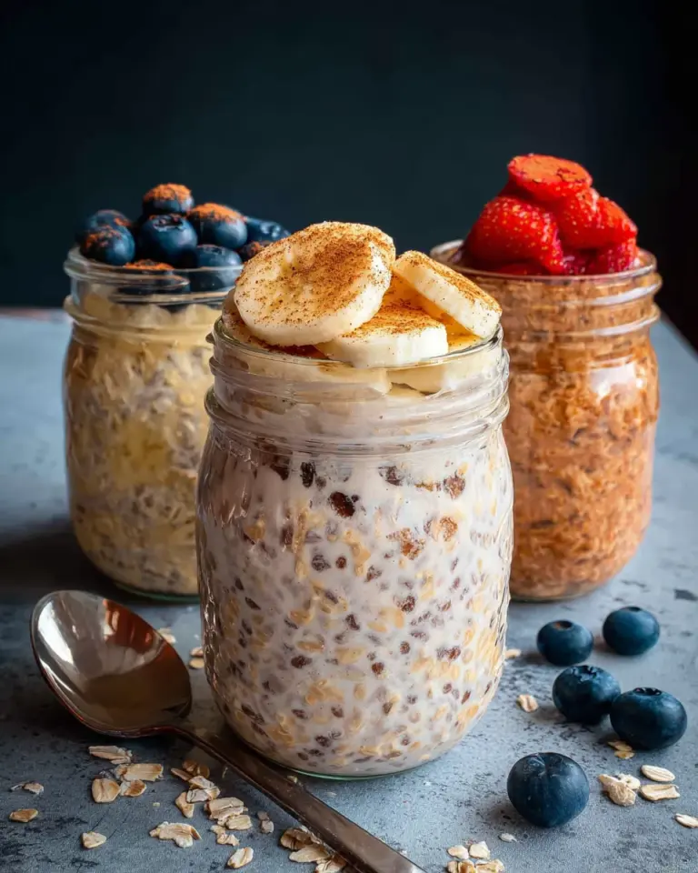 High-Protein Overnight Oats
