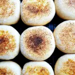 Homemade Sourdough English Muffins