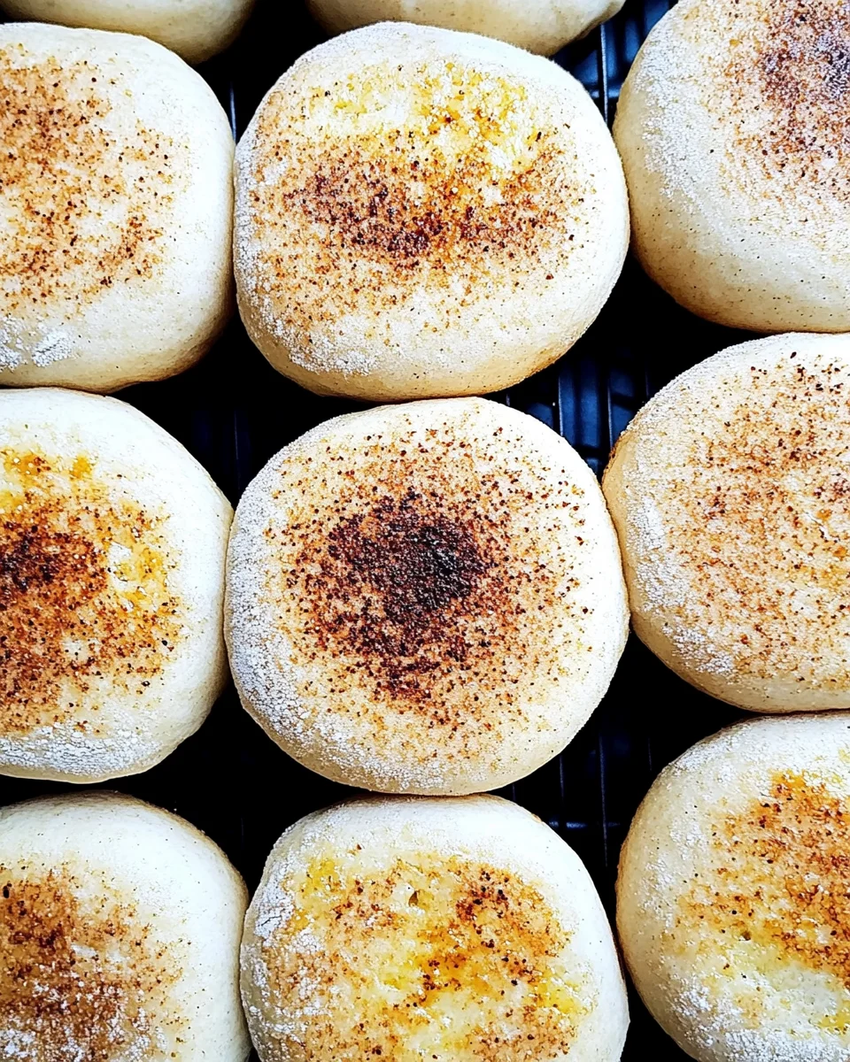 Homemade Sourdough English Muffins Homemade Sourdough English Muffins