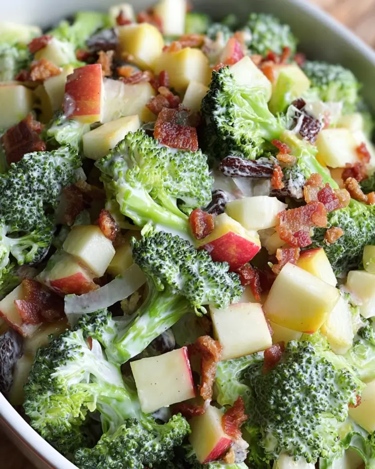 Honeycrisp Apple and Broccoli Salad