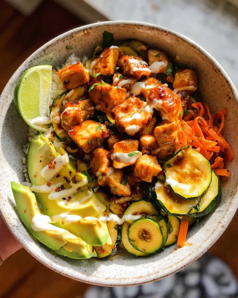 Hot Honey Chicken Bowls