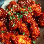 Korean Spicy and Sweet Fried Chicken Korean Spicy and Sweet Fried Chicken