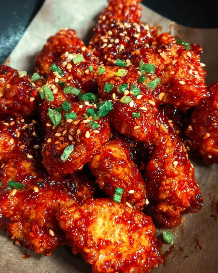 Korean Spicy and Sweet Fried Chicken