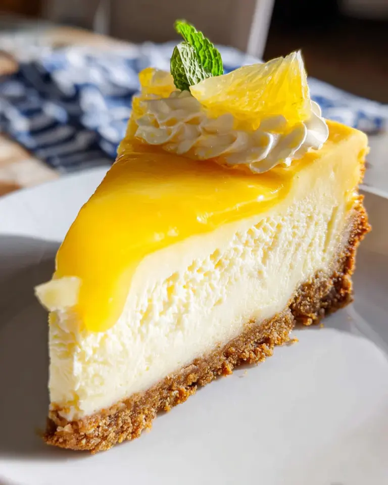 Lemon Cheesecake