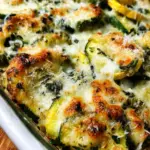 Low-Carb Easy Cheesy Zucchini Bake