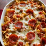 Meat Lover’s Pizza Casserole Meat Lover’s Pizza Casserole