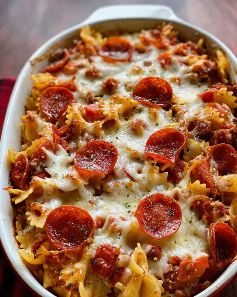 Meat Lover’s Pizza Casserole