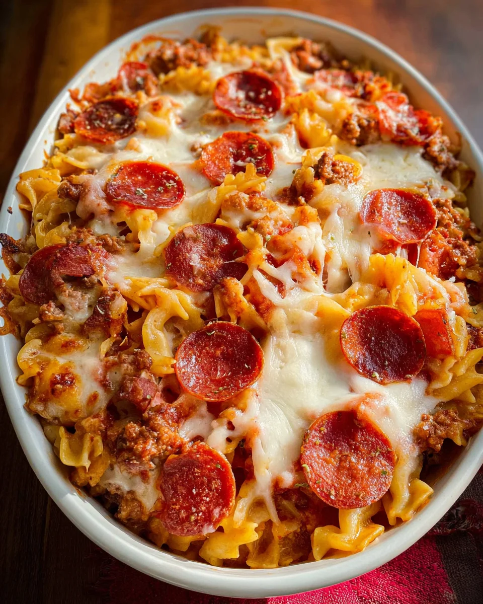 Meat Lover’s Pizza Casserole Meat