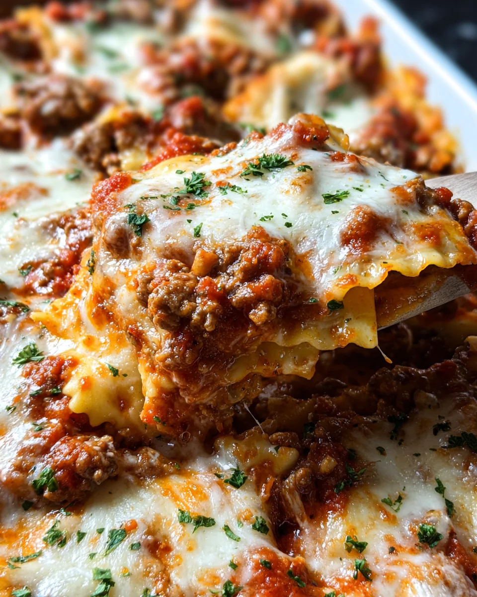 Million Dollar Ravioli Casserole Million Dollar Ravioli Casserole