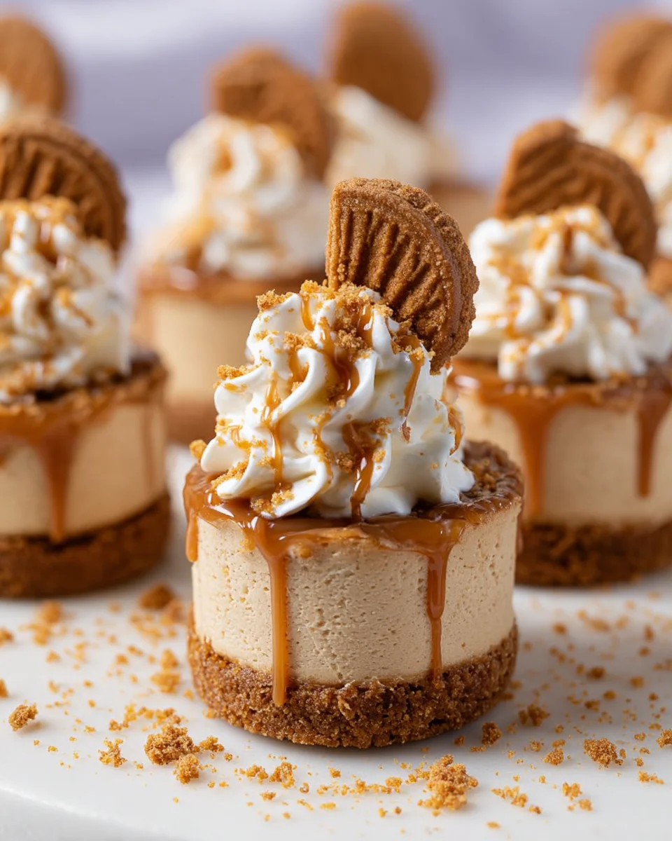 Mini Biscoff Cheesecakes Mini