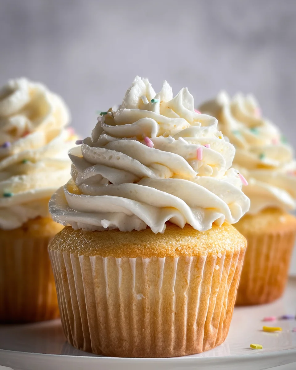 Moist and Fluffy Vanilla Cupcakes Moist
