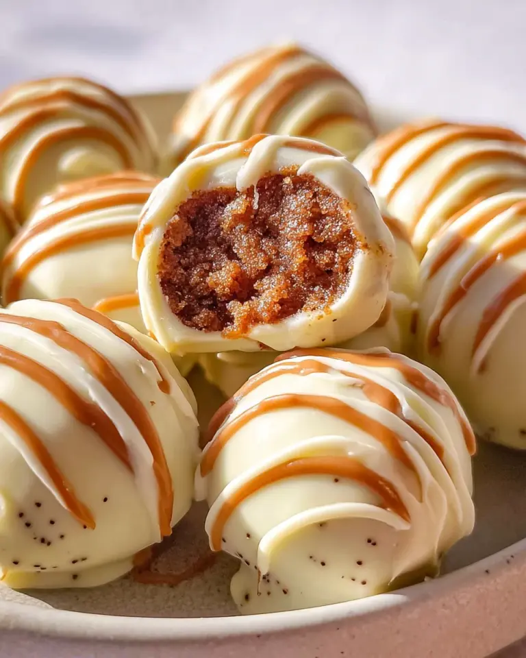 No-Bake Biscoff Cookie Truffles
