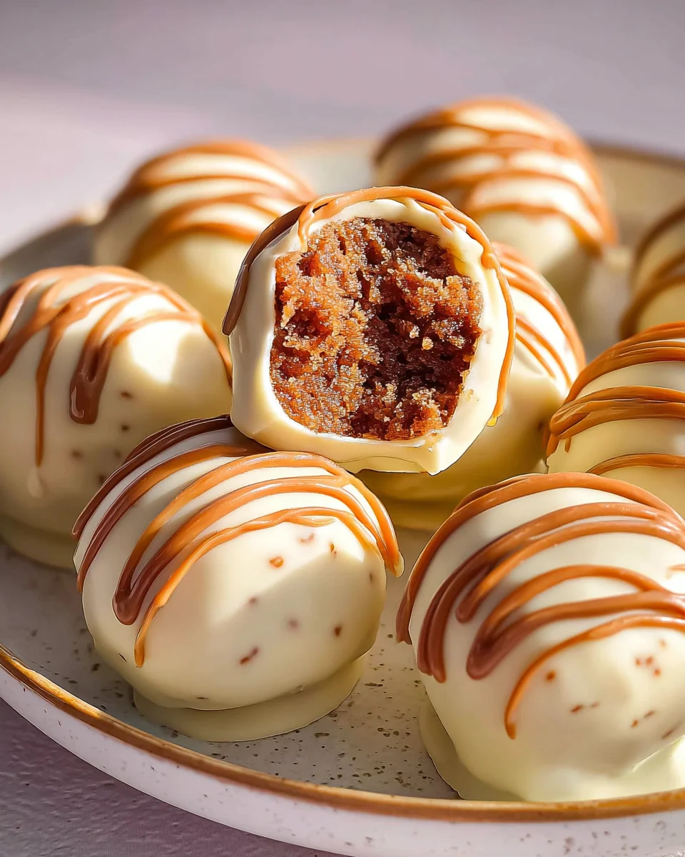 No-Bake Biscoff Cookie Truffles No-Bake