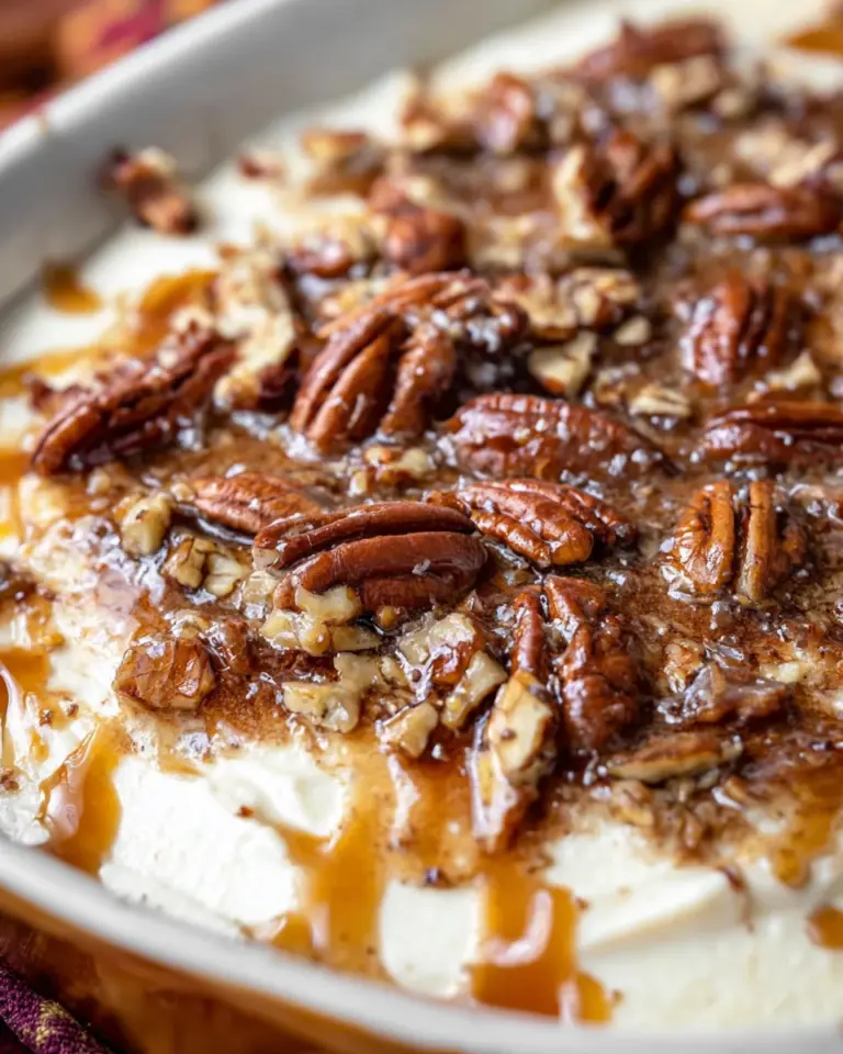 No Bake Pecan Pie Dip