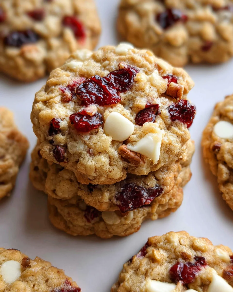 Oatmeal Cranberry Cookies Oatmeal