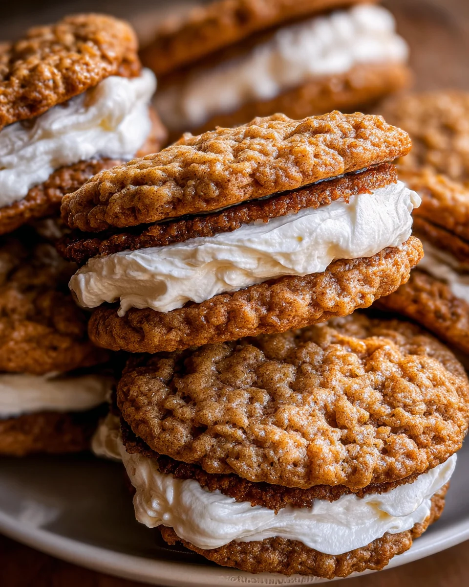 Oatmeal Cream Pies Oatmeal