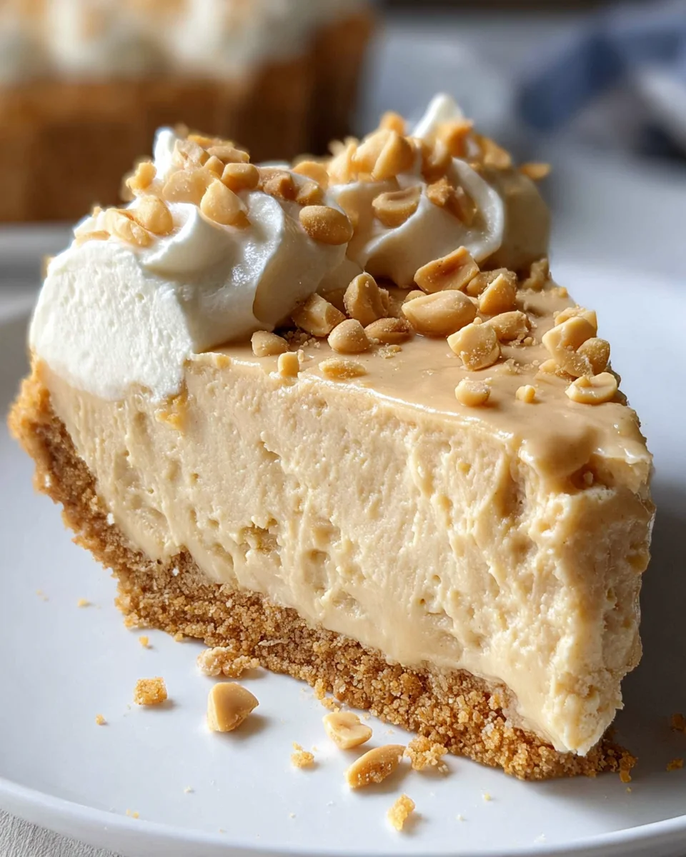 Old Fashioned Peanut Butter Pie Old